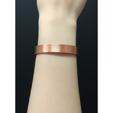 Bakır Dünyası - %100 Saf Bakır Bileklik – Erkek, Kadın - Düz / Kareografik / Üzüm Desenli – El Işçiliği Antibakteriyel Bileklik