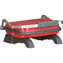 Özbience Kırmızı Ev Tipi Döküm Tost Makinesi, Şık ve Kullanışlı Mutfak Gereci