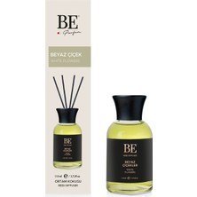 BE Parfüm Beyaz Çiçekler Bambu Çubuklu Oda Kokusu 110 ml
