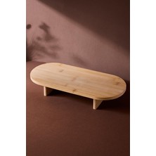 Perotti Terni Ayaklı Sunum Tabağı 40X18 cm Dekoratif Ayaklı Çok Amaçlı Sunum Tepsisi