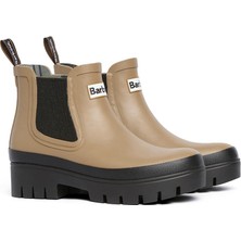 Barbour Halton Chelsea Yağmur Botu BE31 Military Brown