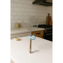 Paslanmaz Çelik Tel Kevgir / Süzgeç - 16 cm Çap