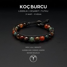 Seven Art Jewelry Koç Burcu Makrome Bileklik