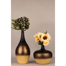 HMY Design Brunella Duo Handmade Dekoratif Seramik Vazo