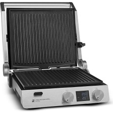 Özbience Pratik Inox Izgara ve Tost Makinesi, Kademeli Sıcaklık ve Dijital Ekran