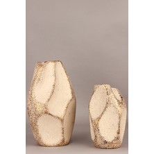 HMY Design Lutharnia Handmade Dekoratif 2'li Set Vazo