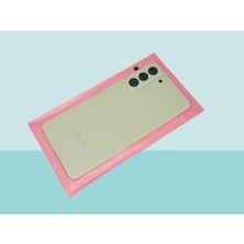 Tkgz Samsung Galaxy S21 FE Arka Pil Batarya Kapağı Kapak ( Full Kamera Lensli ) YEŞİL