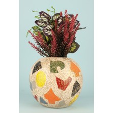 HMY Design Cannelle Handmade Seramik Vazo Renkli