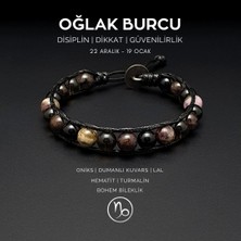 Seven Art Jewelry Oğlak Burcu Bohem Bileklik