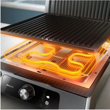 Özbience Vacumix 5000 Serisi 2200W Izgara ve Tost Makinesi Tam Açılır, HD6301