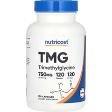 Nutricost Tmg 750MG, 120 Capsules- Non-Gmo And Gluten Free.abd Menşei.tr Tek Yetklisi Ozelsporcugıdalrıdır.35.