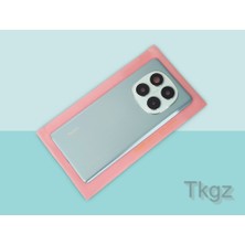 Tkgz Xiaomi REDMİ NOTE 14 PRO -4G- Arka Pil Batarya Kapağı Kapak ( Full Kamera Lensli ) MAVİ