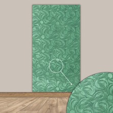 Tink 3D Kendinden Yapışkanlı Akustik Keçe Panel Modern Desenli 52X98 cm 2 Adet(1 M²) Yeşil