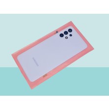 Tkgz Samsung Galaxy A32 A325 Arka Pil Batarya Kapağı Kapak ( Full Kamera Lensli ) MOR