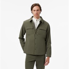 Nautica Erkek Yeşil Regular Fit Su Geçirmez Mont J57033T.3GL