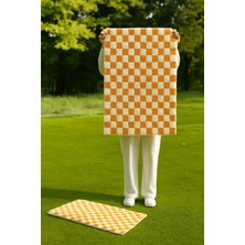 Eurobano Chess 2'li Banyo Paspası Kaymaz Taban 80X50 40X50