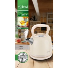 Özbience Paslanmaz Çelik Retro Su Isıtıcı Kettle, Pratik ve Şık Tasarım