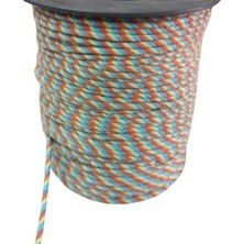 Nuvigo Bileklik İpi, Hediye Paketleme İpi, Şans, Bereket, Aşk, Şifa, Güç 5 Mm Pamuk  5 Metre Yeşil