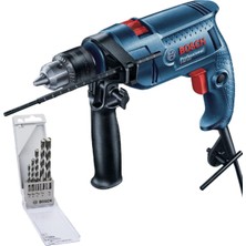 Bosch Güçlü Darbeli Matkap ve 5 Parça Matkap Ucu Seti, Profesyonel Kullanım