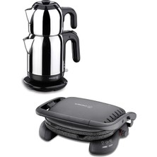 Özbience Pratik Tost ve Çay Makinesi Seti, Hızlı ve Güvenilir Kullanım