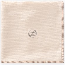 Cigit Çoban Dikişli Battaniye 93X100 cm (+/- 3 cm ) Naturel