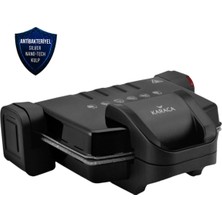 Özbience Siyah Bio Diamond Antibakteriyel Tost Makinesi, Sağlıklı ve Şık Kullanım