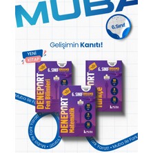 Muba Yayınları 6. Sınıf Türkçe - Matematik ve Fen Bilimleri Deneport Full Set