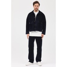 Cosplay Kadife Denim Flok 5 Cep Pantolon