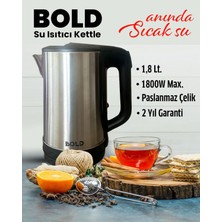 Özbience 1,8 Litre Anında Sıcak Su Isıtıcı Kettle, Pratik ve Güçlü Performans