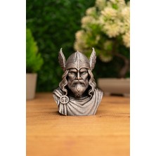 Makerpax Tyr Adaletin Simgesi Tanrısı Büstü 12CM | Nord Mitolojisi Figürü | El Işçiliği Koleksiyon Heykeli | Tyr Norse God Bust