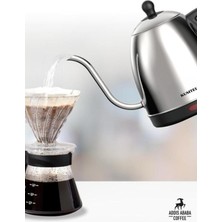 Özbience Elektrikli Drip Kettle, Güçlü ve Şık Kahve Demleme Su Isıtıcı