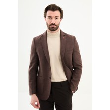 MCR Fitilli Slim Fit Mono Yaka Torba Cep Erkek Ceket
