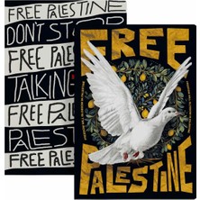 Bazen Defter Üçüncü Özgür Filistin Ikili Defter Seti