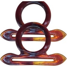 Nuvigo Çanta Sapı Çapa Model Kahverengi 18 cm