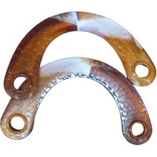 Nuvigo Çanta Sapı Ay Model Kahverengi-beyaz 20 Cm