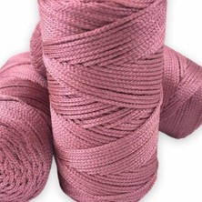 Nuvigo Makrome Ipi 3mm Polyester Gül Kurusu