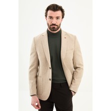 MCR Fitilli Slim Fit Mono Yaka Torba Cep Erkek Ceket