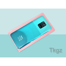 Tkgz Xiaomi REDMİ NOTE 9 PRO Arka Pil Batarya Kapağı Kapak ( Full Kamera Lensli ) YEŞİL