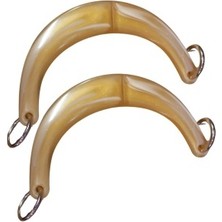 Nuvigo Çanta Sapı Ay Model Bal Rengi 17 cm