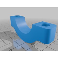 Akaslan Plastik Tenere 700 Hız Göstergesi Gidon Montaj Braketi