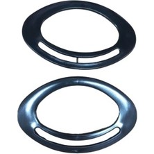 Nuvigo Çanta Sapı Oval Siyah 18 cm