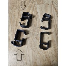 Akaslan Plastik Çift Monitör Kolu Tel Tutucu