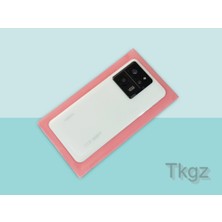 Tkgz Xiaomi Mi 13T PRO Arka Pil Batarya Kapağı Kapak ( Full Kamera Lensli ) BEYAZ