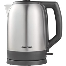 Grundig Paslanmaz Çelik Kettle, 2200 W, 1.7 Litre, Otomatik Kapanma