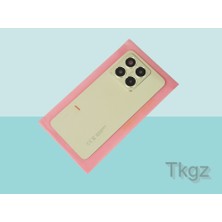 Tkgz Xiaomi Mi 14T Arka Pil Batarya Kapağı Kapak ( Full Kamera Lensli ) GOLD