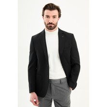 MCR Fitilli Slim Fit Mono Yaka Torba Cep Erkek Ceket
