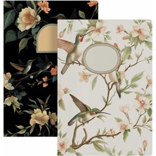 Bazen Defter Dalda Kuşlar Ikili Defter Seti
