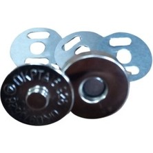 Nuvigo Manyetik Çanta Çıtçıtı Gümüş 5 Adet