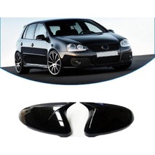 Vw Golf 5 Mk5 2004-2009 Parlak Siyah Batman Ayna Kapagı
