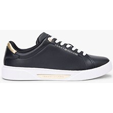 Tommy Hilfiger Leather Patent Kadın Platform Topuklu Sneaker